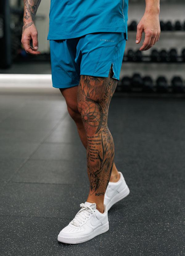 Gym King Hex 6" Short Exotic Teal