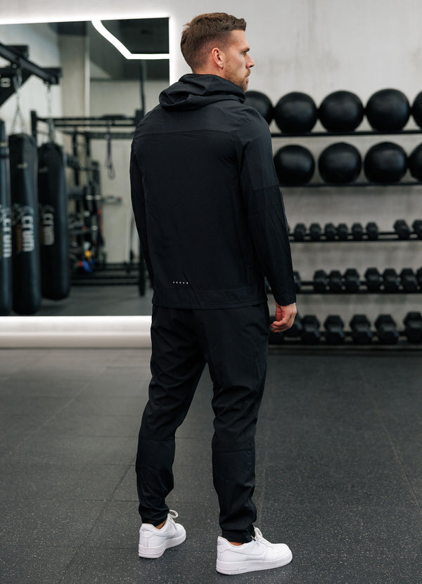 Gym King Hex Hood Black/Fossil Grey