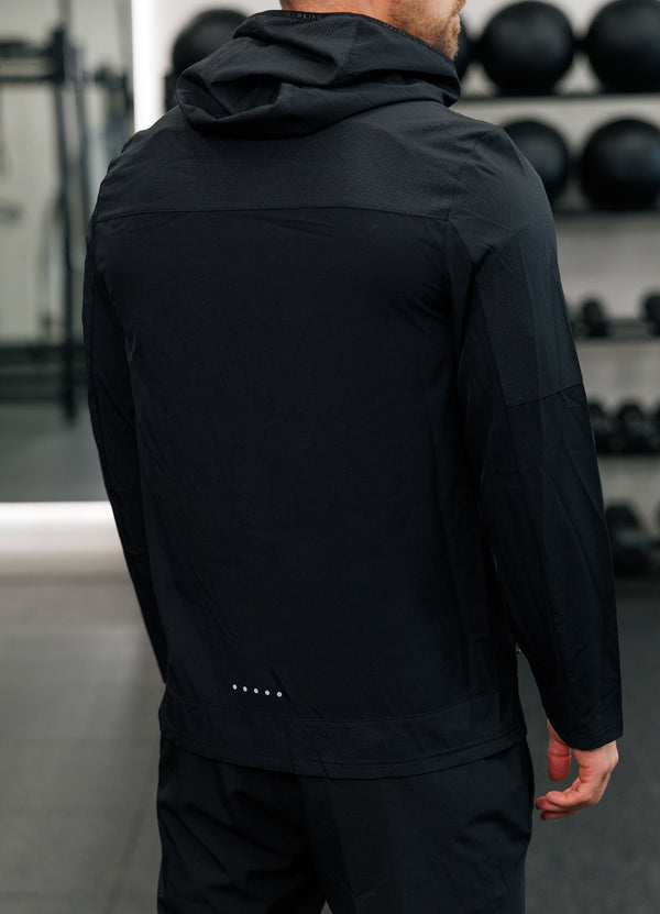 gym king Hex Hood Black/Fossil Grey