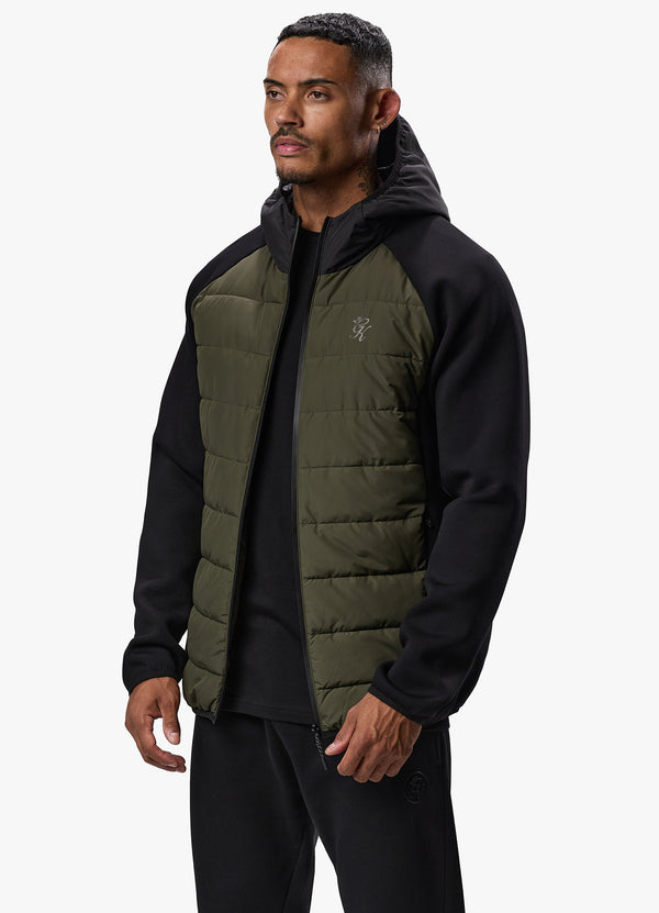 Gym King Hybrid Jacket Khaki