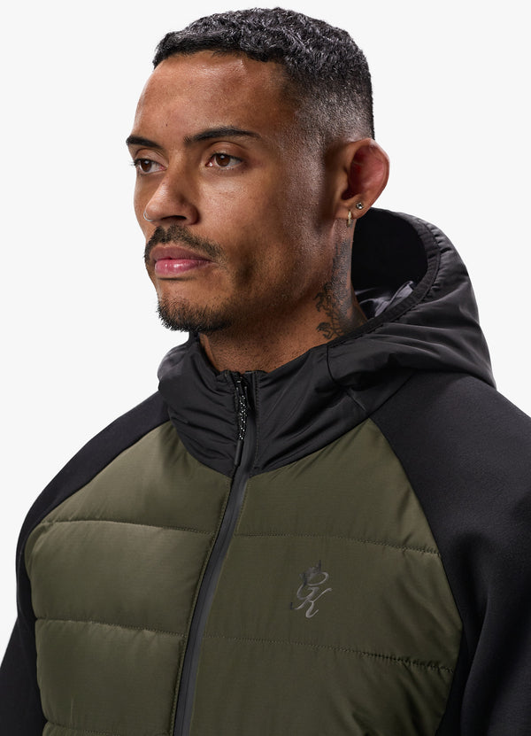 Gym King Hybrid Jacket Khaki