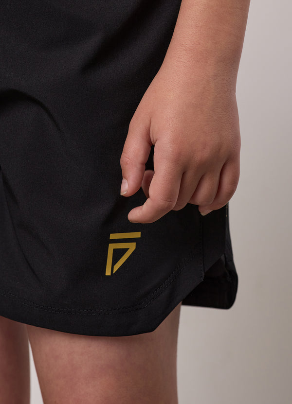 Gym King Kids Combat Short Black