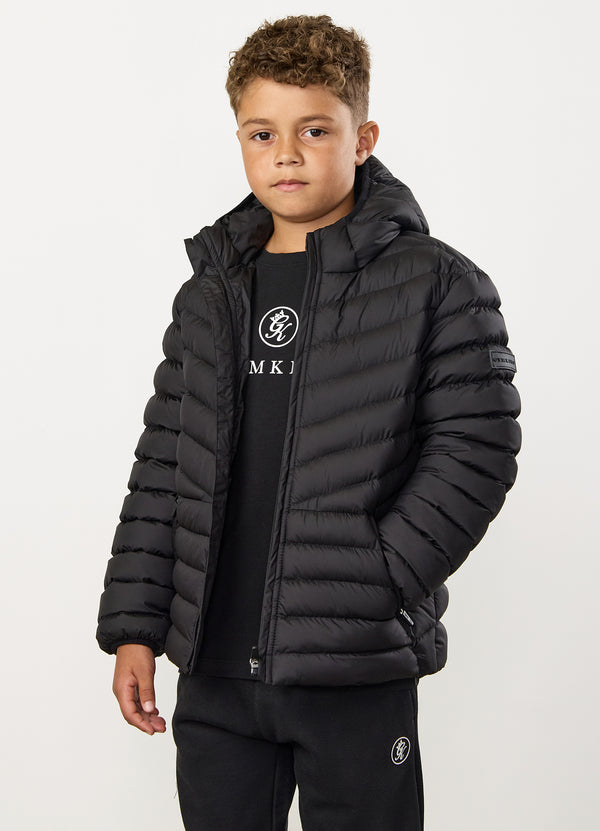 Gym King Kids Endurance Puffer Jacket Black