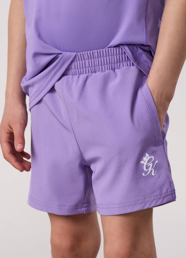 Gym King Kids Energy Short Violet