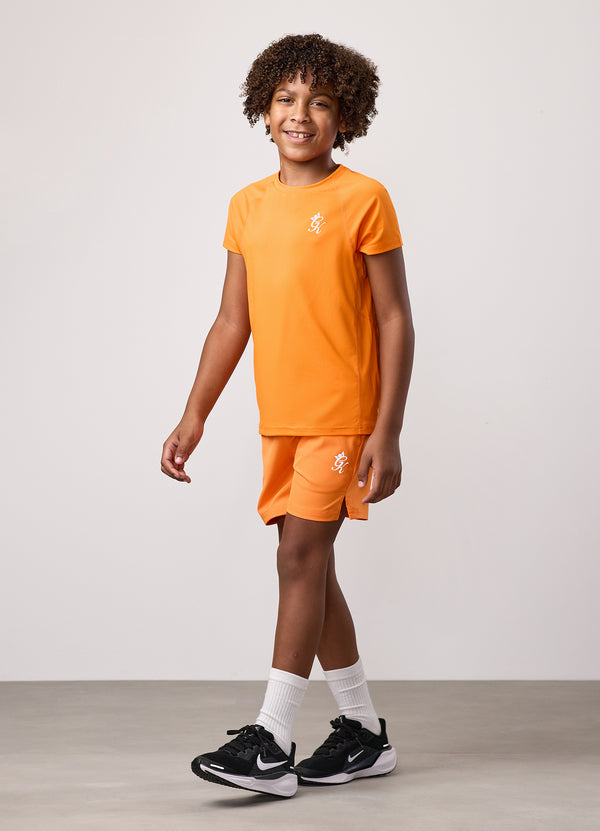 Gym King Kids Energy Tee Amber