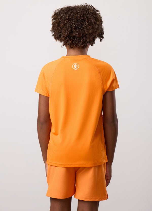 gym king Kids Energy Tee Amber
