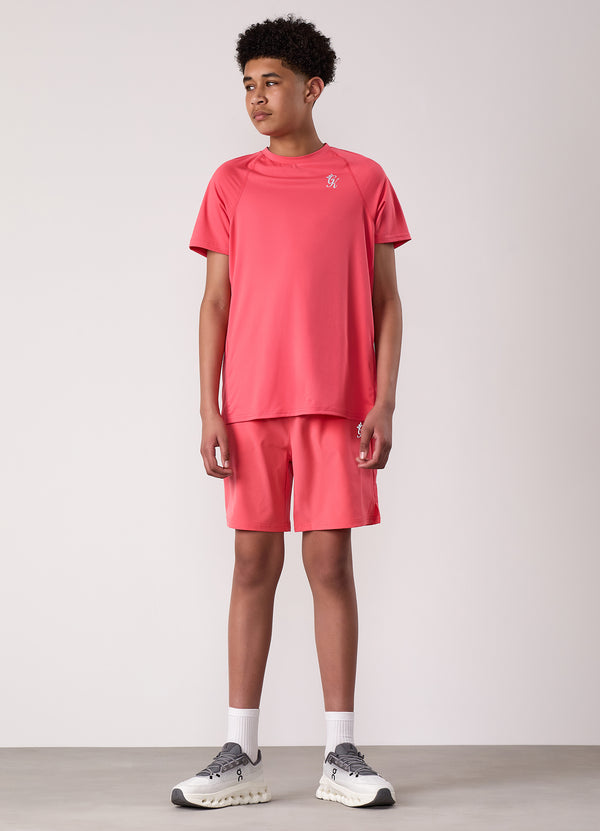 Gym King Kids Energy Tee Coral