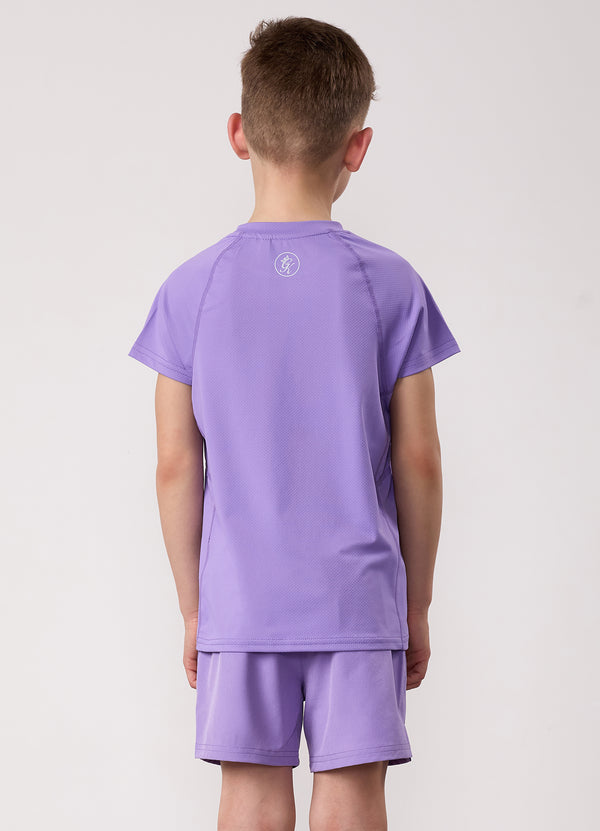 gym king Kids Energy Tee Violet