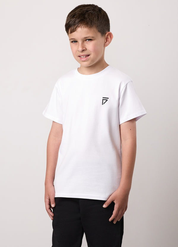 gym king Kids Fight Division Tee White