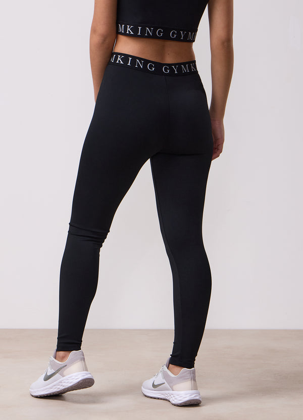 gym king Kids Impact Legging Black