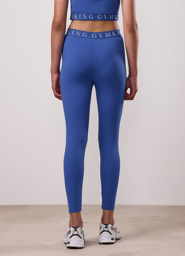 gym king Kids Impact Legging Sapphire Blue