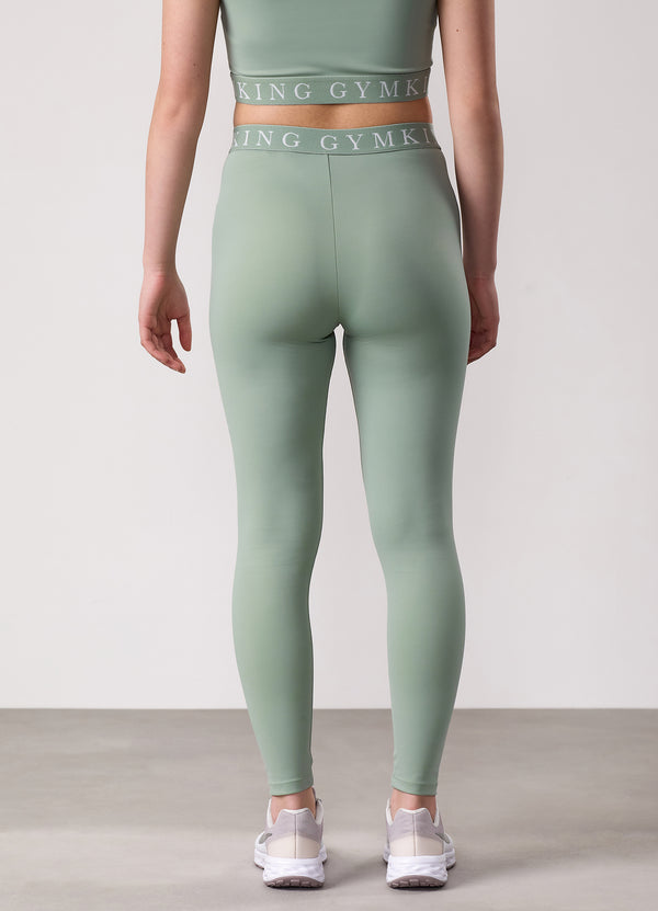 gym king Kids Impact Legging Soft Sage