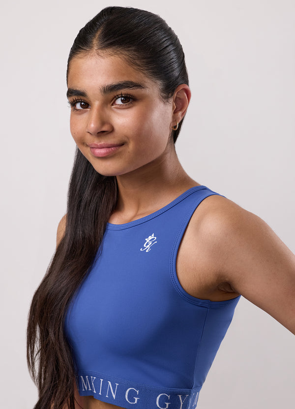 Gym King Kids Impact Tank Sapphire Blue