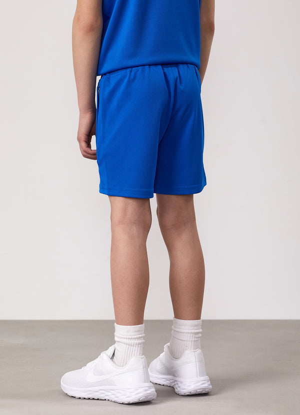 Gym King Kids Lightweight Poly Short Sonic Blue