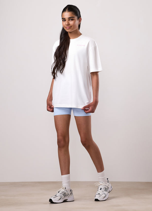 Gym King Kids Malibu Boyfriend Tee Cream