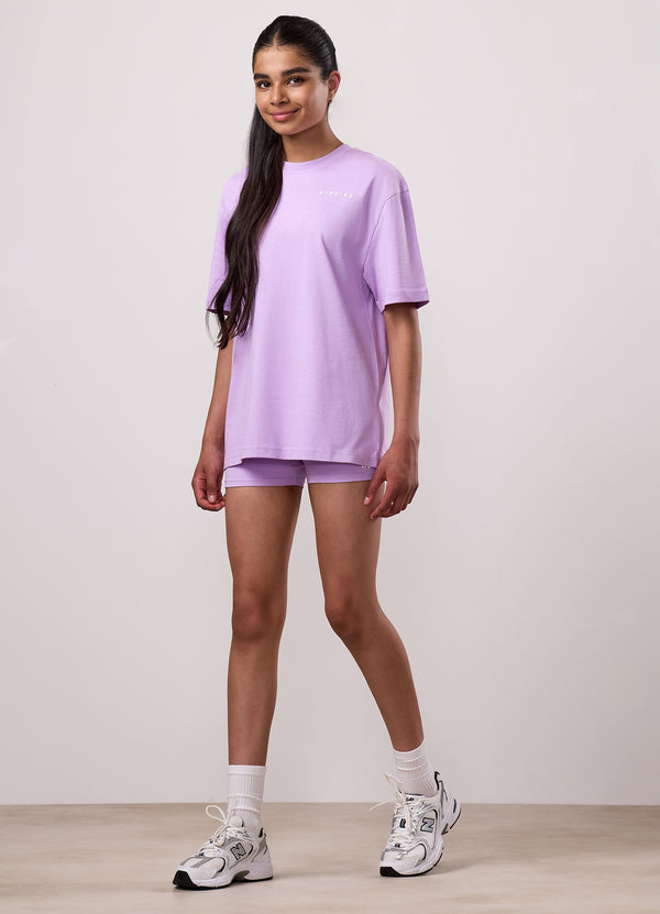 Gym King Kids Malibu Boyfriend Tee Lilac Haze