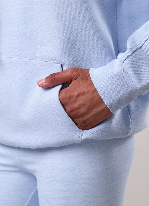 Gym King Kids Malibu Oversized Hood Hydrangea Blue