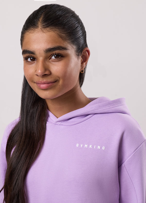 Gym King Kids Malibu Oversized Hood Lilac Haze