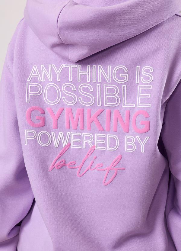 Gym King Kids Malibu Oversized Hood Lilac Haze