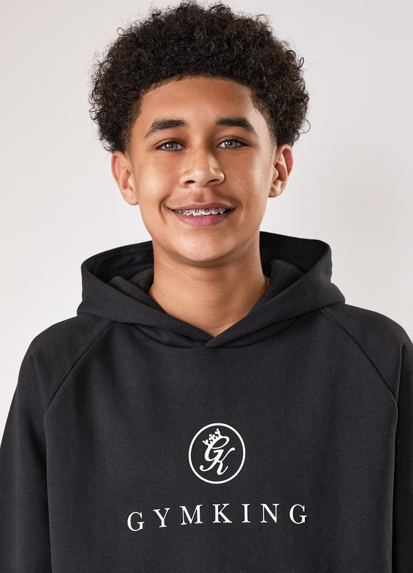 gym king Kids Pro Hood Black