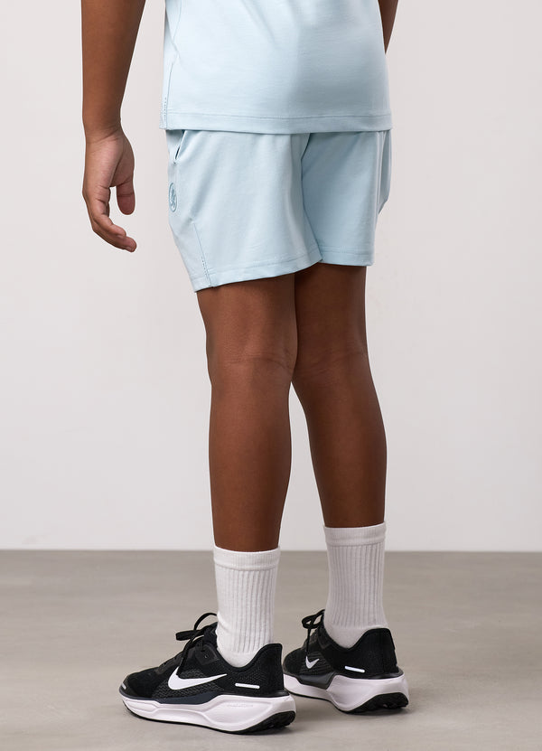 gym king Kids Pro Jersey Short Blue Chalk