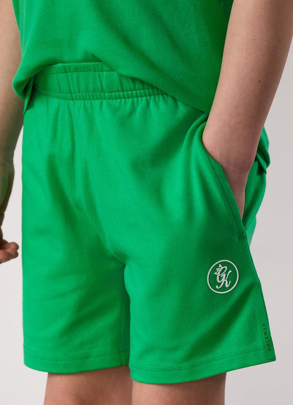 Gym King Kids Pro Short Apple Green