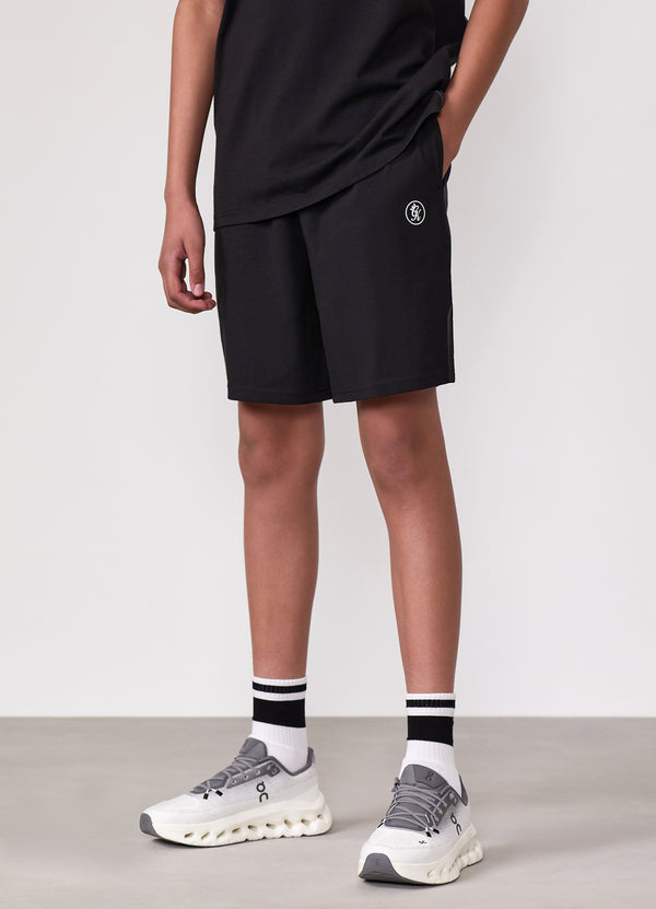 gym king Kids Pro Short Black