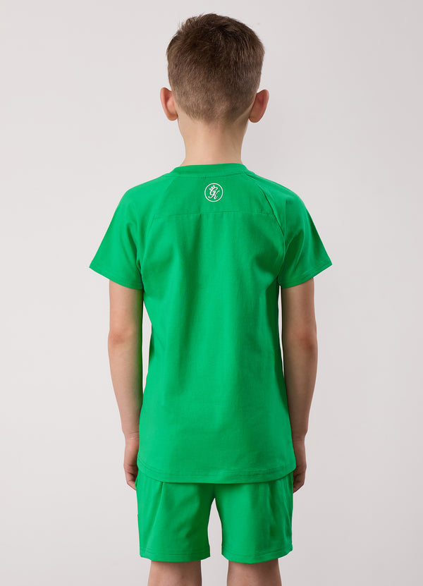 gym king Kids Pro Tee Apple Green