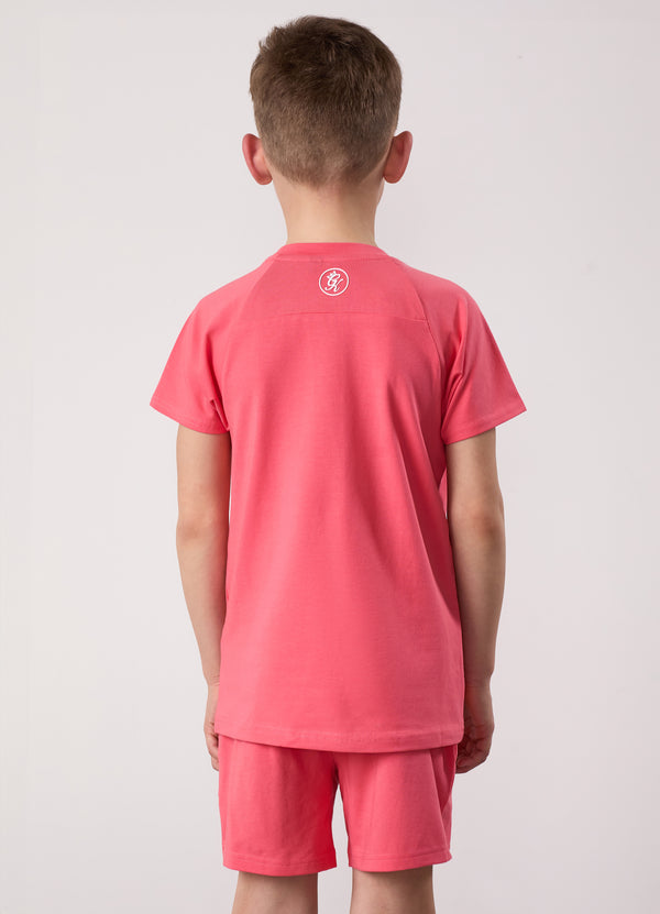 gym king Kids Pro Tee Coral