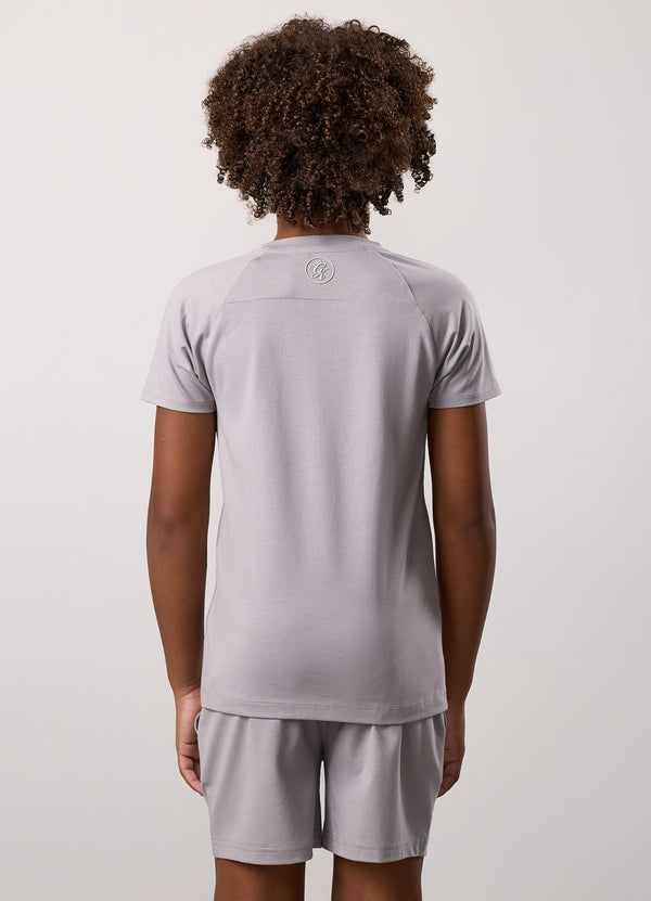 gym king Kids Pro Tee Urban Grey