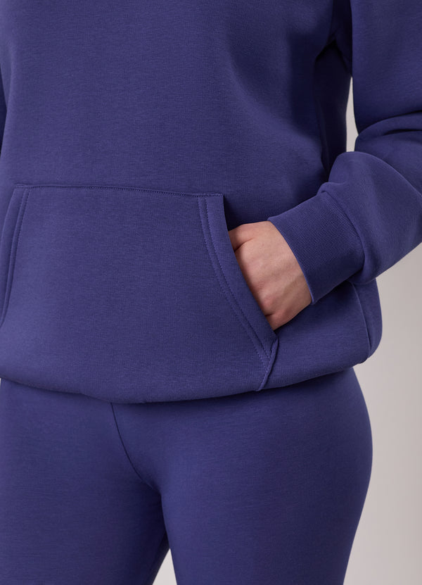 Gym King Kids Script Oversized Hood Starlight Blue