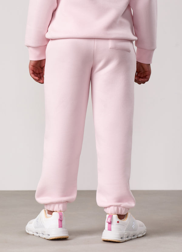 gym king Kids Script Relaxed Fit Jogger Baby Pink