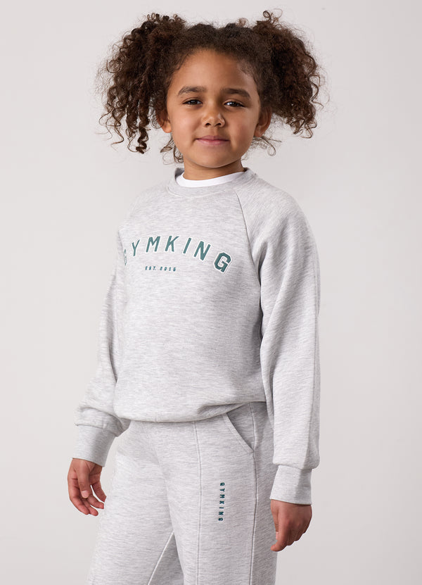 gym king Kids Shadow Crew Snow Marl