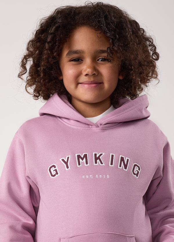 Gym King Kids Shadow Hood Mauve