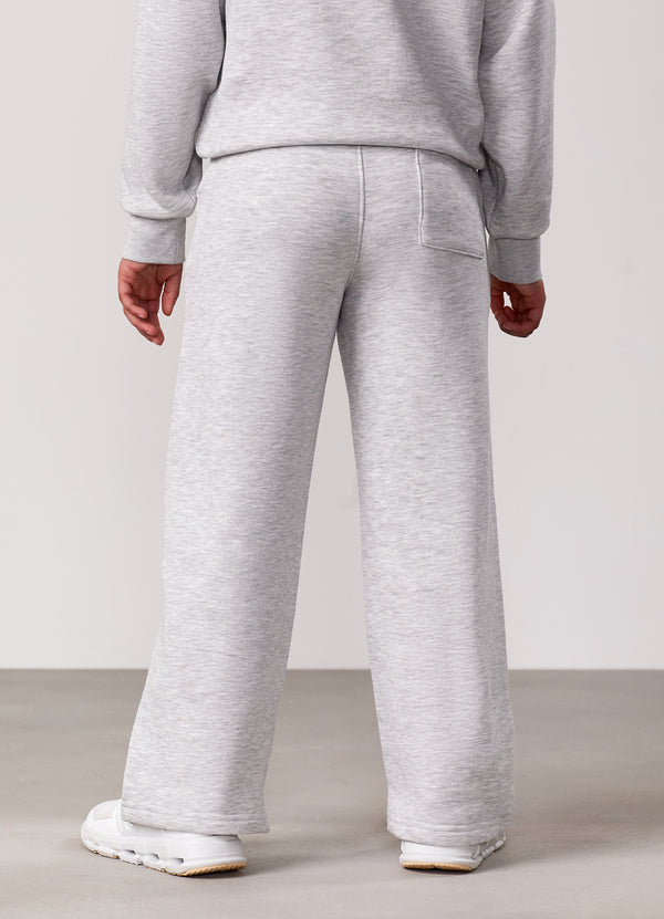 gym king Kids Shadow Straight Leg Jogger Snow Marl