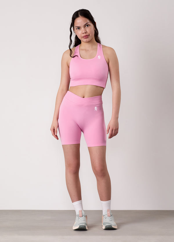 Gym King Kids Transform Seamless Tank Candy Pink
