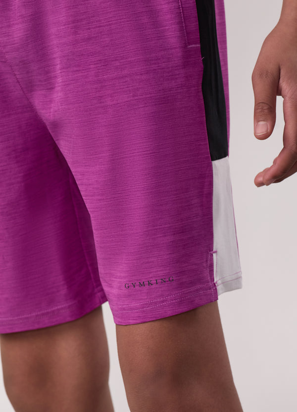 Gym King Kids Vision Short Orchid