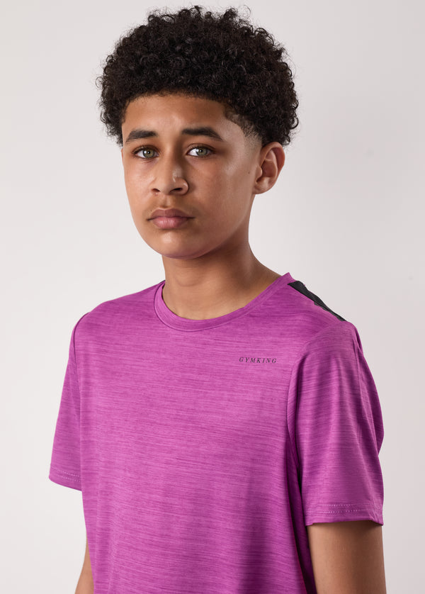 Gym King Kids Vision Tee Orchid