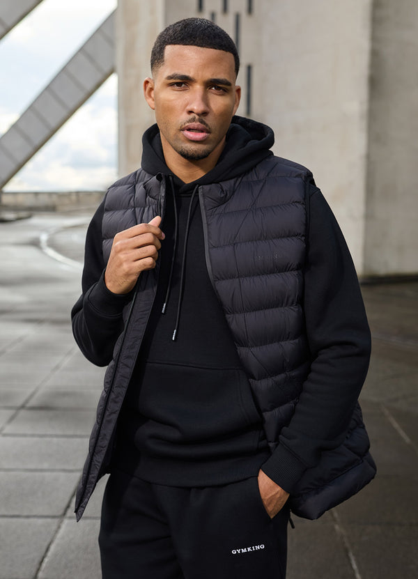 Gym King Limit Gilet Black