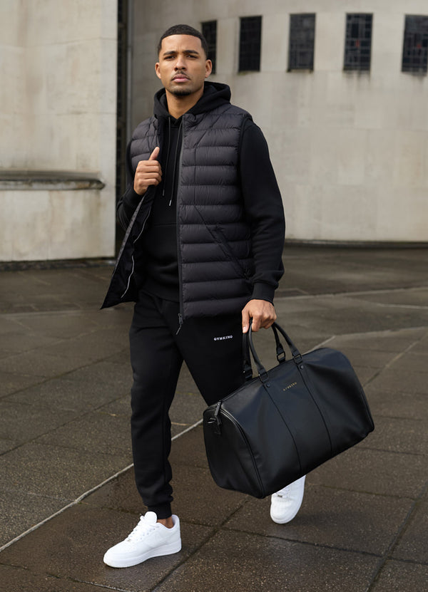 Gym King Limit Gilet Black