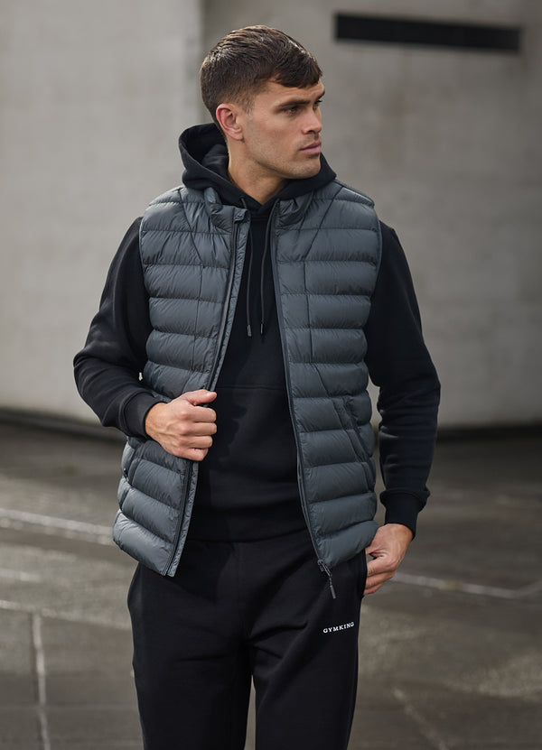 Gym King Limit Gilet Grey