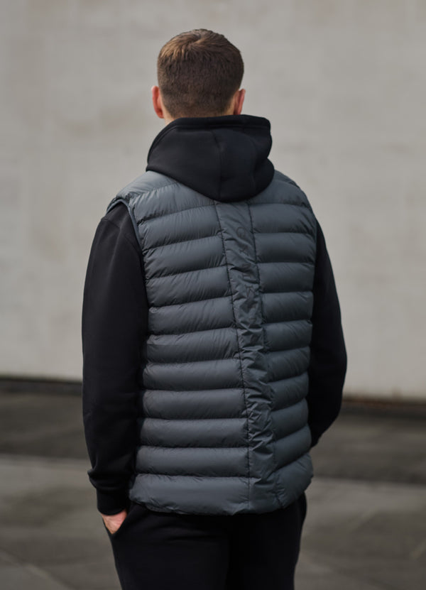 gym king Limit Gilet Grey