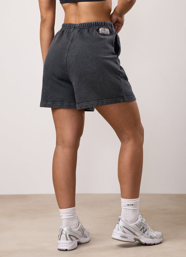 gym king Limitless Relaxed Fit Short Washed Black