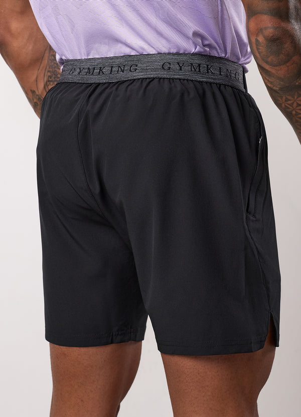 gym king Limitless Woven Short Black