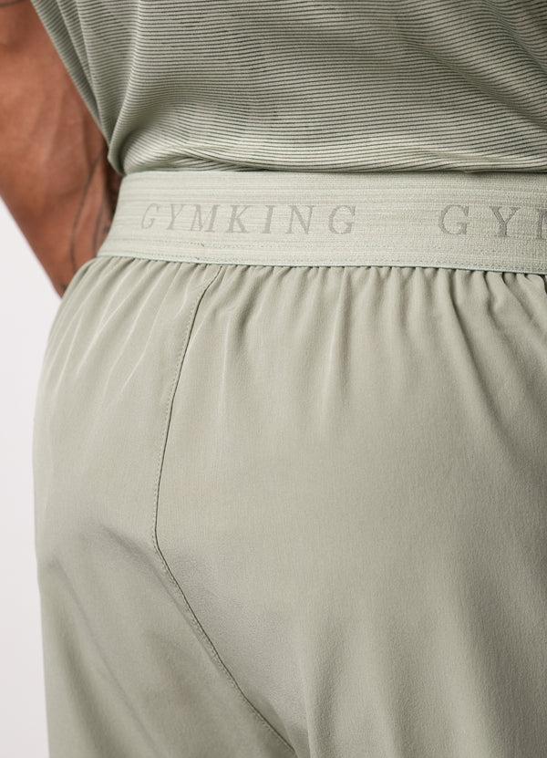 Gym King Limitless Woven Short Soft Khaki