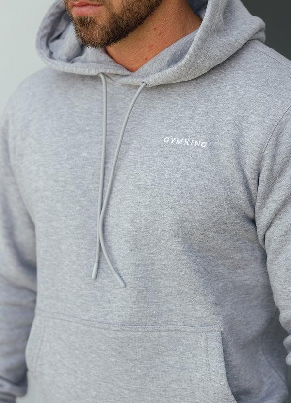 Gym King Linear Fundamental Hood Grey Marl