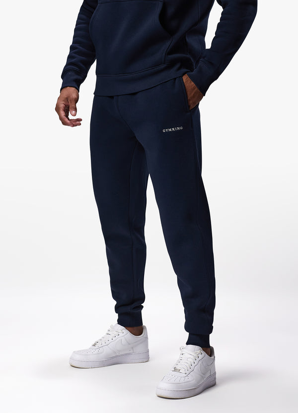 Gym King Linear Fundamental Jogger Navy
