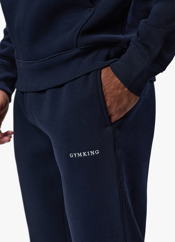 Gym King Linear Fundamental Jogger Navy