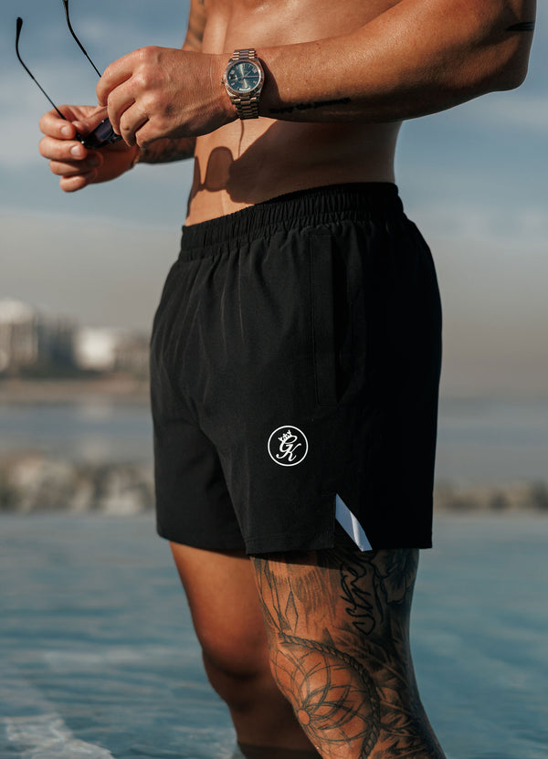 Gym King Miami Swim Short Black