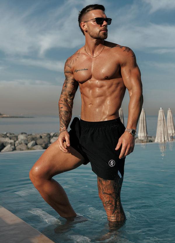 gym king Miami Swim Short Black